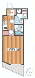 クオリア恵比寿ウエスト 5階 間取り図