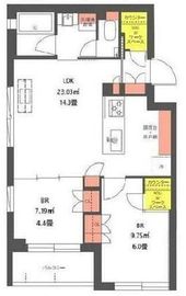Nifit KOISHIKAWA (ニフィット小石川) 402 間取り図