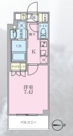 リージア三軒茶屋 309 間取り図