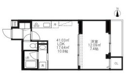 仮）大田区蒲田本町1丁目マンション 1階 間取り図