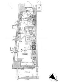 グランベル西早稲田ラフィーネ 4階 間取り図