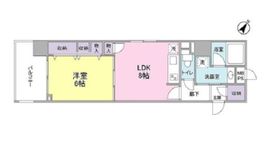 エーエス日暮里 601 間取り図