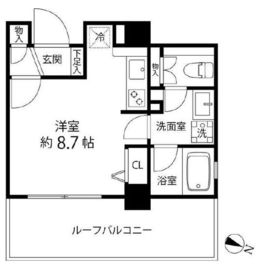 グレイスコート志村三丁目 603 間取り図