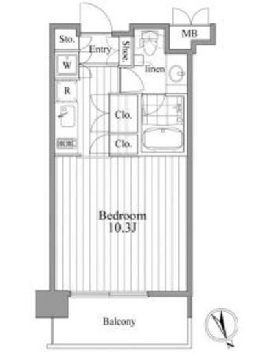 willDo清澄 326 間取り図