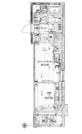 エステムプラザ赤羽アンダルシア 12階 間取り図