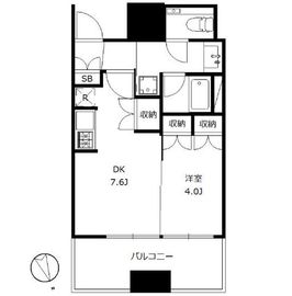 大崎ガーデンレジデンス 726 間取り図
