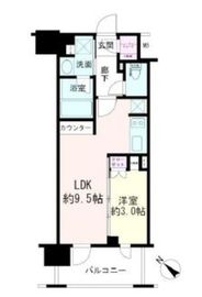 デュオステージ横濱桜木町 3階 間取り図