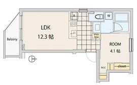 エスセナーリオ中野中央 402 間取り図