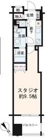 日神デュオステージ横濱マリンスクエア 8階 間取り図