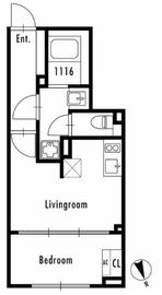 GRAN PASEO市谷仲之町 (グランパセオ市谷仲之町) 404 間取り図