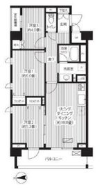 ピエス綱島 434 間取り図