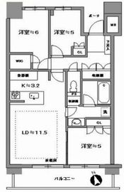 シティタワー金町タワー棟 29階 間取り図