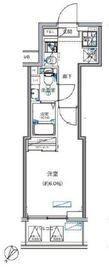 グランリーヴェル横濱VIVANT 8階 間取り図