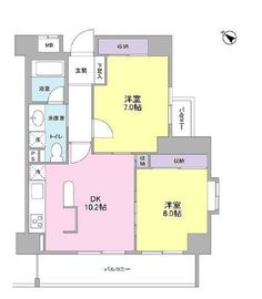 プロスペクト西巣鴨 1201 間取り図