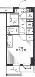 ブロードシティ東京 2階 間取り図