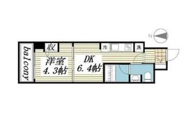 CREAL門前仲町Ⅱ(クリアル門前仲町Ⅱ) 202 間取り図