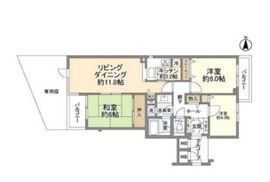 綱島シティハウス 1階 間取り図
