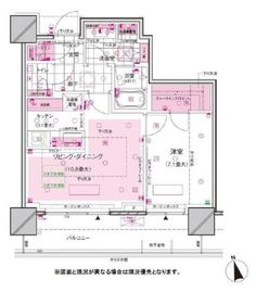 ブランズ渋谷桜丘 20階 間取り図