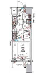 ラクラス横浜 511 間取り図