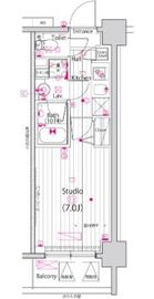 ガーラ・プライム横濱関内 3階 間取り図
