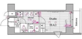 グランド・ガーラ横濱山下町 10階 間取り図