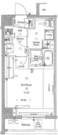 アクサス文京東大前 5階 間取り図