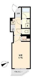 LiveFlat川崎 (ライブフラット川崎) 201 間取り図