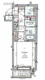 コンシェリア中野弥生町THE RESIDENCE 301 間取り図