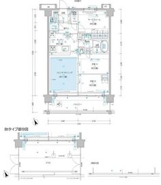 サムティレジデンス藤が丘 102 間取り図