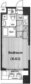 グランド・ガーラ横浜伊勢佐木町 5階 間取り図