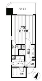 ヴィラコート横浜 403 間取り図