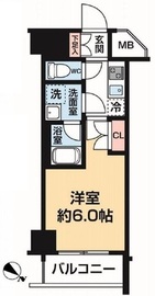 クラリッサ大通り公園 4階 間取り図