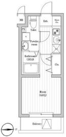 SPコート菊名ノース 402 間取り図
