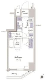 HY's横浜SOUTHWEST (ハイズ横浜サウスウエスト) 6階 間取り図