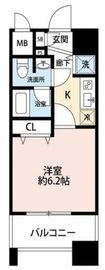 ガーラ・プレシャス横濱関内 8階 間取り図