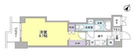 ジェイフラッツ初台 503 間取り図