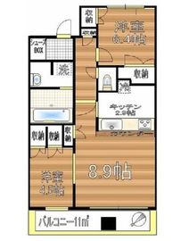 TIX TOWER UENO 17階 間取り図