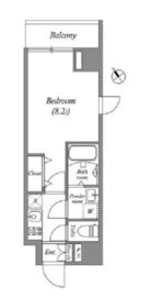 グランパセオ田端 A602 間取り図