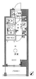 スカイコートお茶の水 3階 間取り図