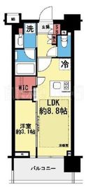 プラウド横浜阪東橋 5階 間取り図