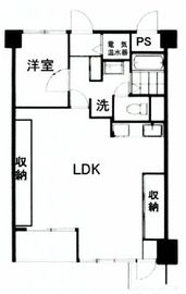 グランドメゾン田町 8階 間取り図