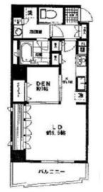 ソフィア白金 501 間取り図