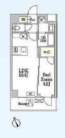 AIFLAT馬込 (アイフラット馬込) 103 間取り図