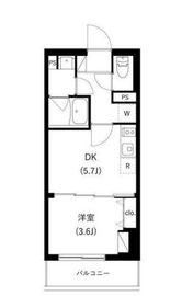 WHARF駒込 402 間取り図