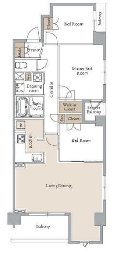 アーバンパーク船堀 301 間取り図