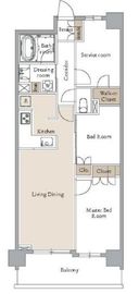 アーバンパーク船堀 503 間取り図