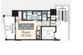 HL藤沢 301 間取り図