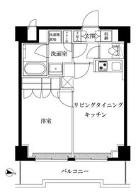 ルーブル志村坂上 2階 間取り図