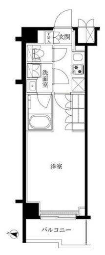 ルーブル志村坂上 7階 間取り図