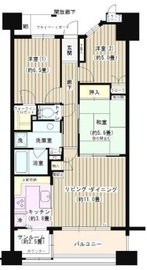 パークホームズ東神奈川ステーションアリーナ 2階 間取り図